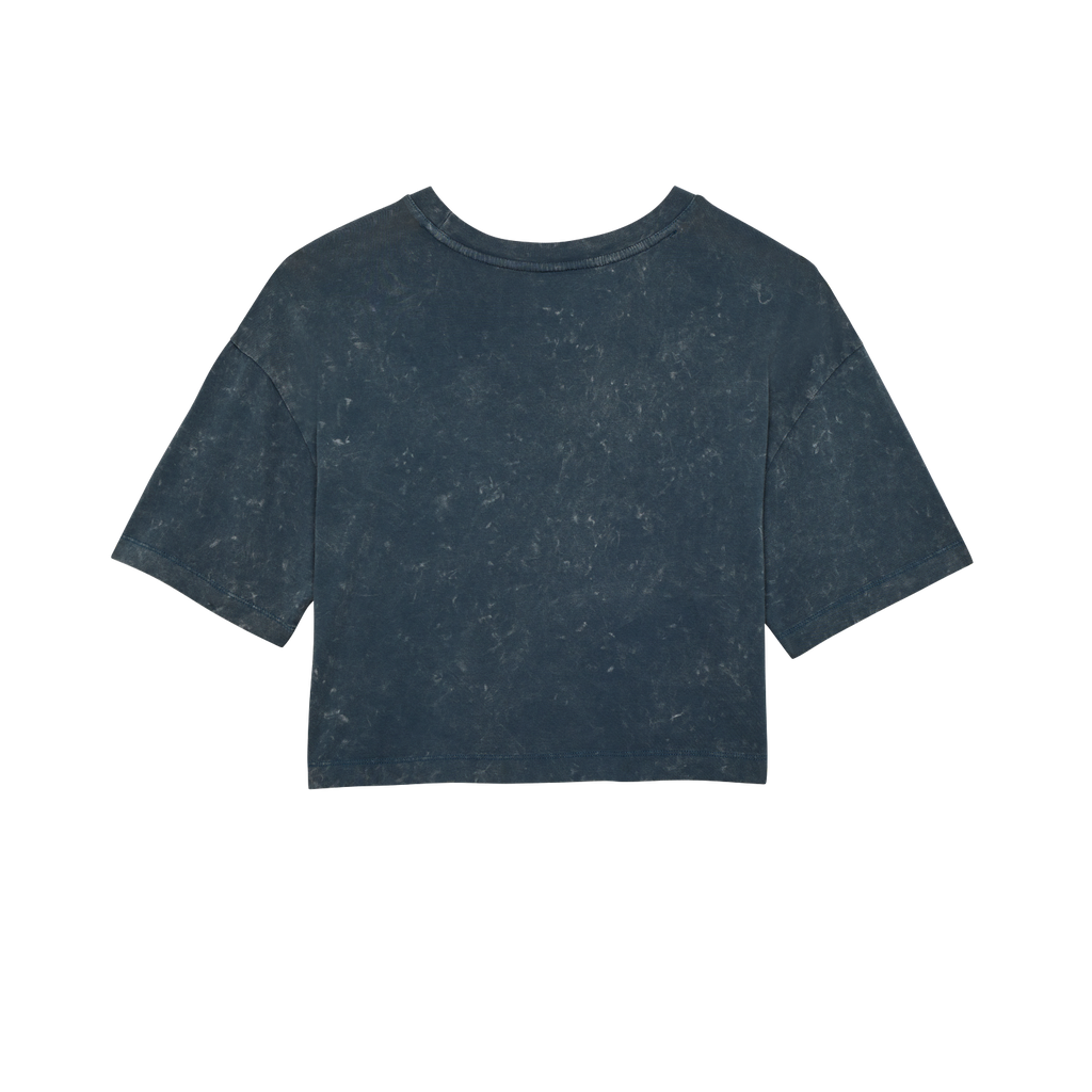Womens Throttle Oversized Crop Tee