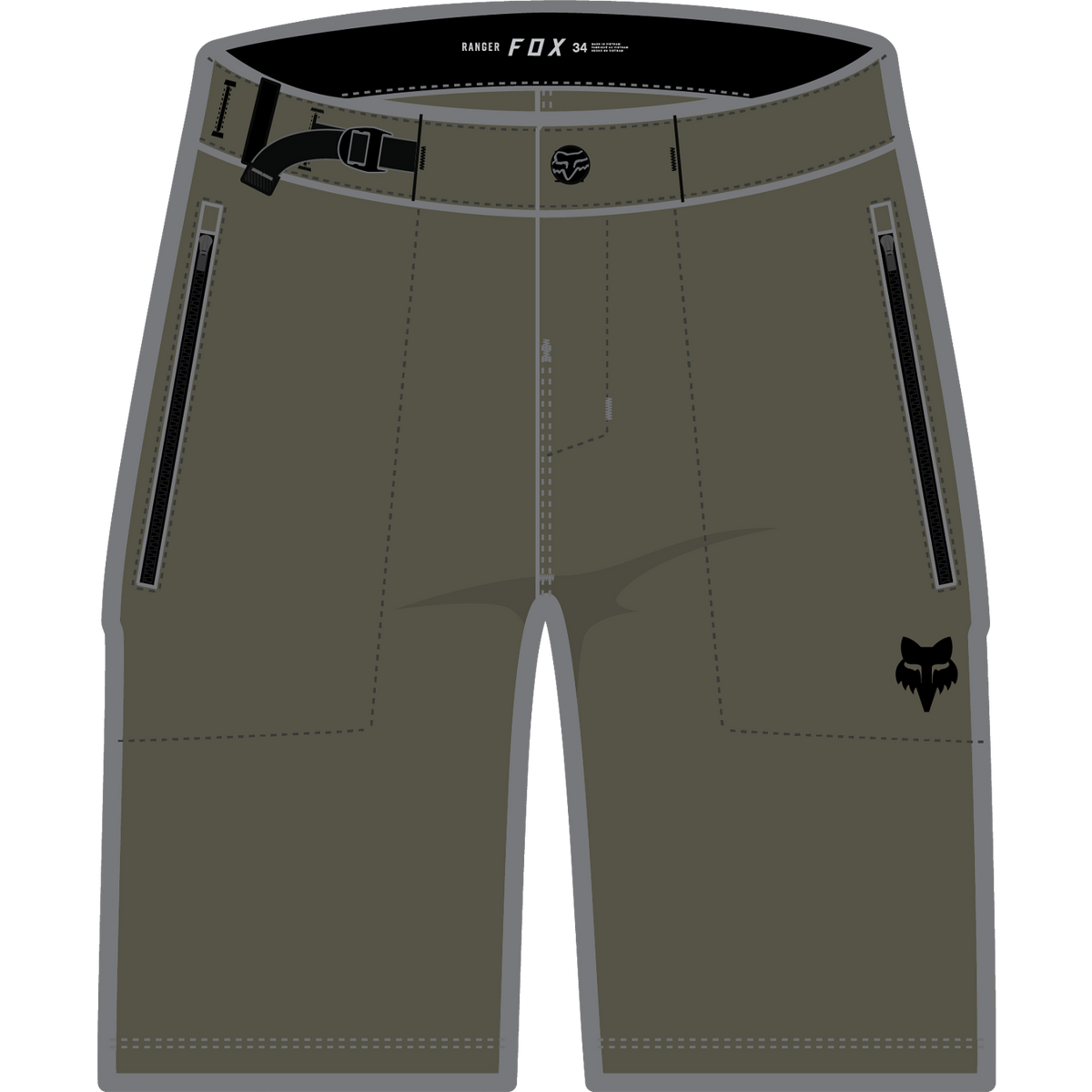 Womens Ranger Shorts P2